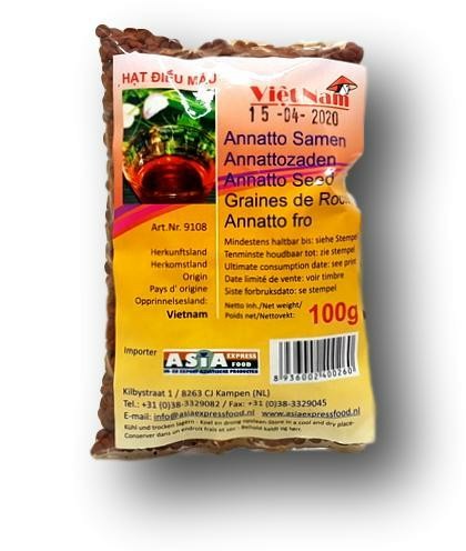 HAT DIEU MAU Graines De Rocou 100GR