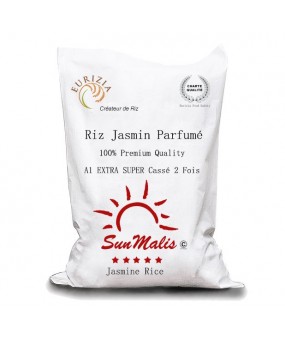 EURIZIA Sun Malis Rouge Riz Jasmin 5kg 