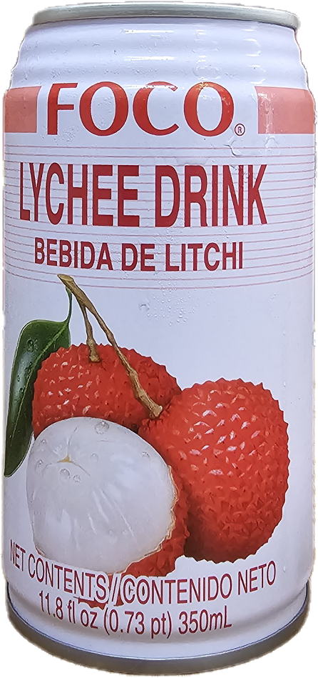 FOCO Boisson Au Lychee 350ML 