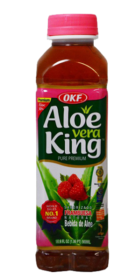 OKF Boisson Aloe Vera Framboise 500ML