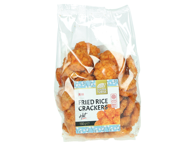 GOLDEN TURTLE Crackers De Riz Frits Epicé 150GR