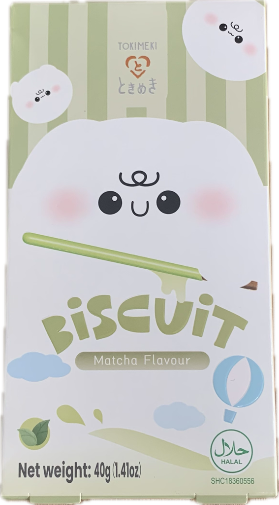 TOKIMEKI Biscuit Stick Matcha 40GR