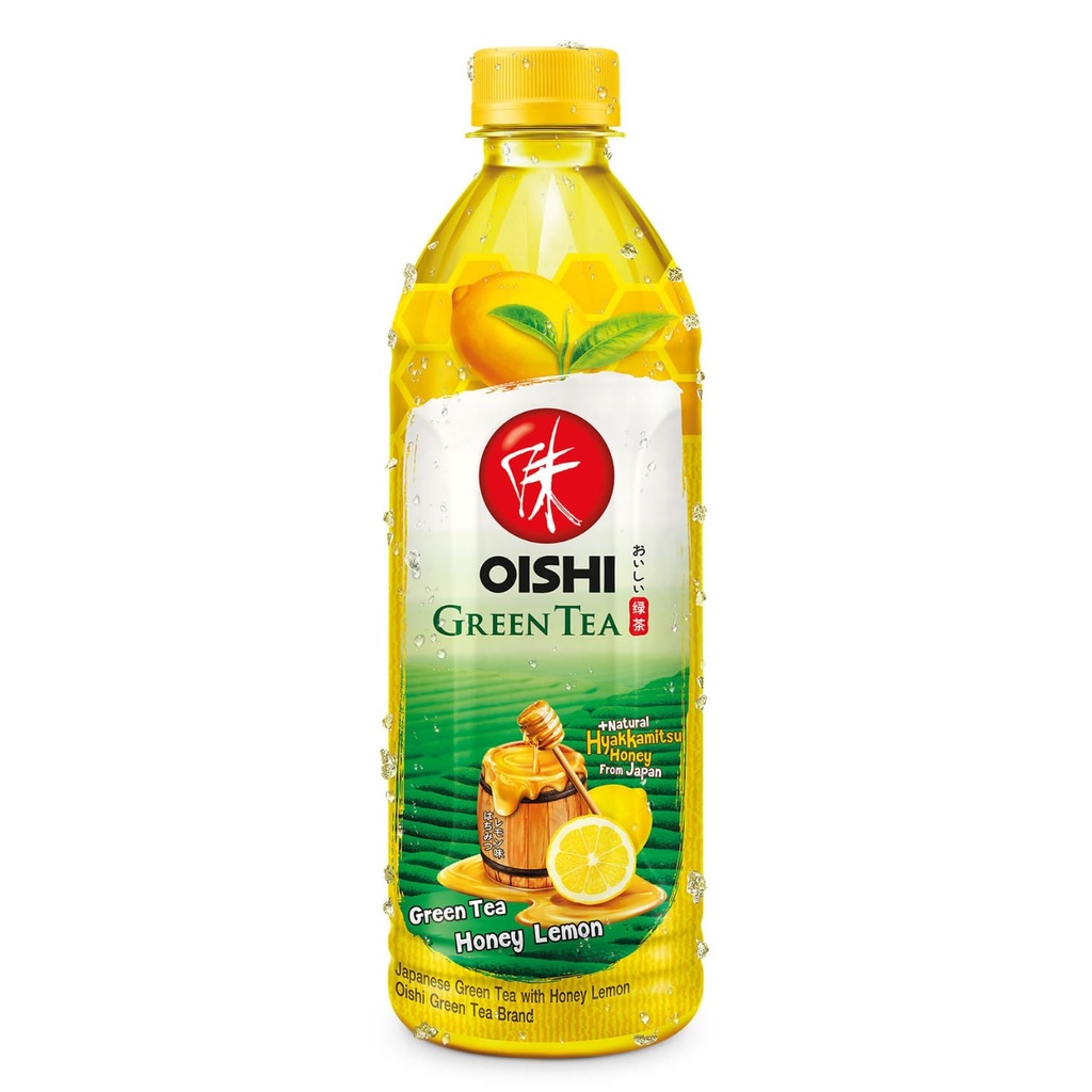 OISHI Thé Vert Citron Miel 500ML