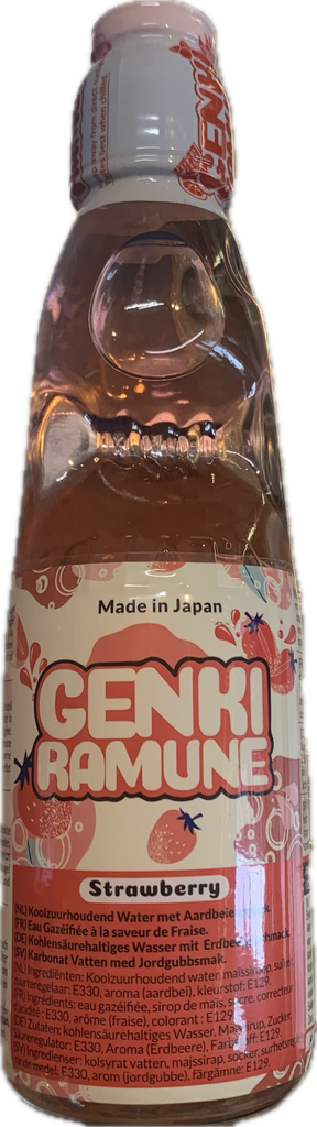 GENKI Ramune Fraise 200ML