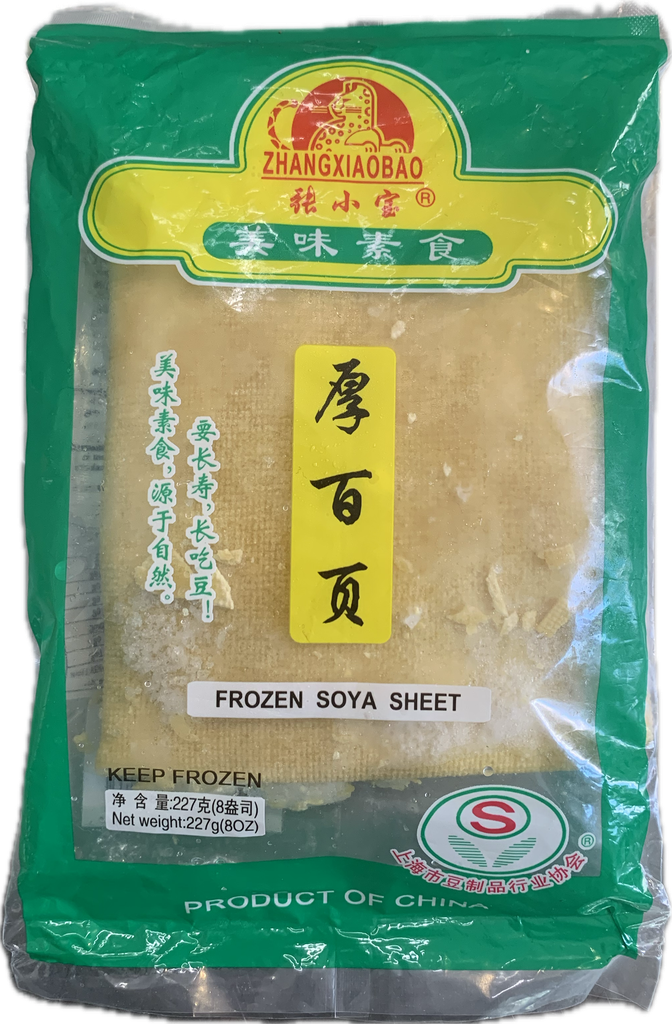 ZHANGXIAOBAO Feuilles De Tofu Congelés 227GR