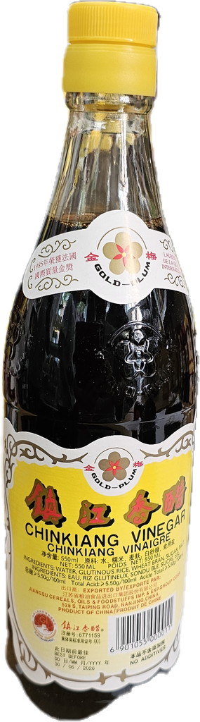 GOLD PLUM Vinaigre Noir (Chiankiang) 550ML