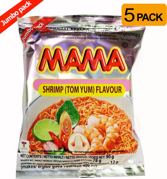 MAMA Nouilles Inst. Crevettes 90GR