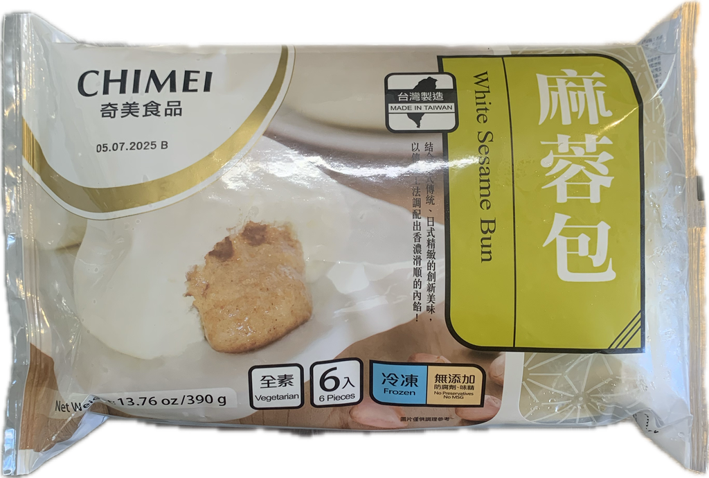 CHI MEI Petits Buns Aux Sésame Blanc 390GR