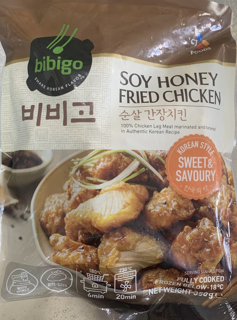 BIBIGO Poulet Frit Soja Miel Style Coréen 350GR