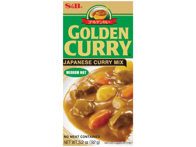 S&B Golden Curry Japonais Medium 92GR