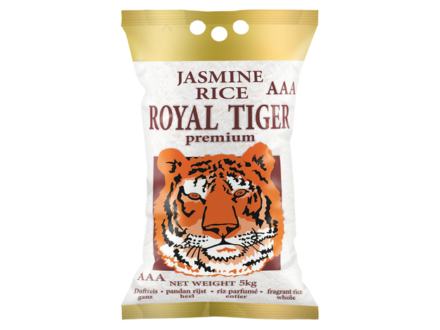 ROYAL TIGER Riz Cambodge Jasmin Parfumé 5KG