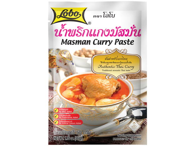 Lobo pâte de curry Massaman 50G 