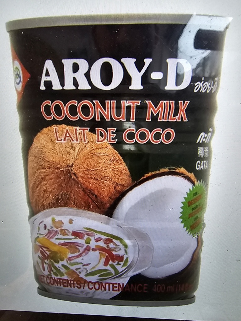 AROY-D Lait de Coco (Dessert) 400ML
