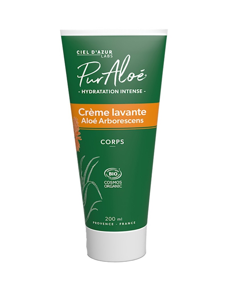 CIEL D'AZUR LABS Crème Lavante Aloé Arborescens 200ML