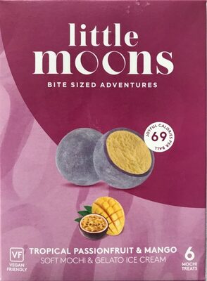 LITTLE MOONS Mochi Glacé Passion Mangue 192GR