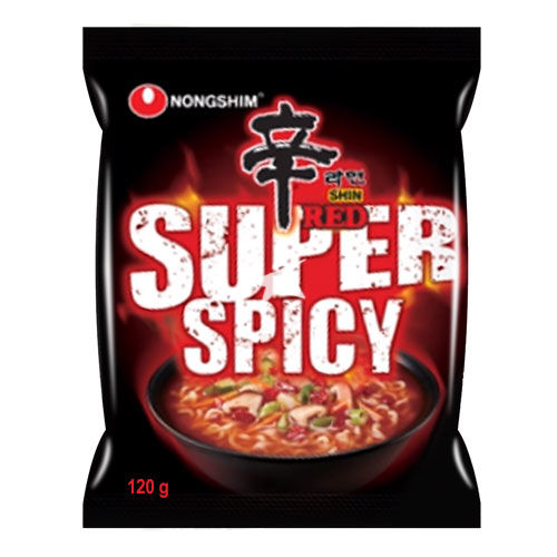 NONGSHIM Nouilles Inst. Shin Red Super Spicy 120GR