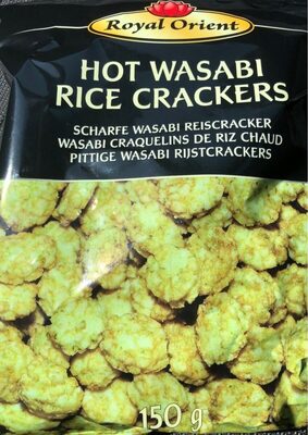 ROYAL ORIENT Crackers De Riz Au Wasabi 150GR