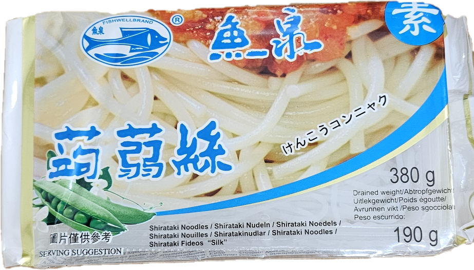 FISH WELL Nouilles Shirataki Soie 380GR