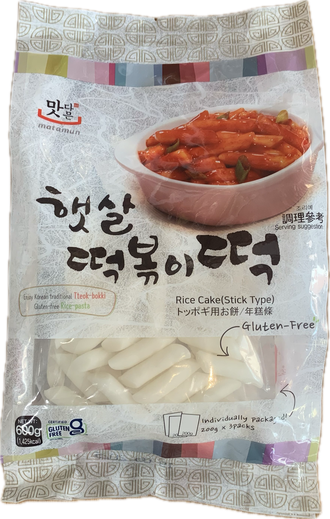 MATAMUN Tteokbokki (Bâtons) 600GR