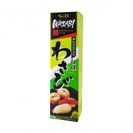 S&B Pâte de Wasabi (Tube) 43GR