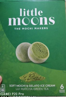 LITTLE MOONS Mochi Glacé Thé Vert 192GR