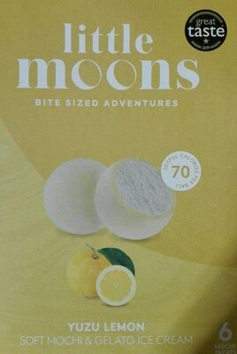 LITTLE MOONS Mochis Glacé Citron Et Yuzu 192GR