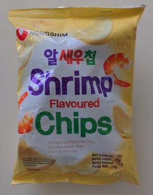 NONGSHIM Chips saveur chair  Crevettes 75GR