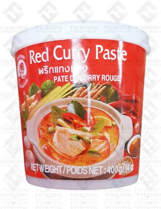 [5121] COCK Pâte de Curry Rouge 400GR