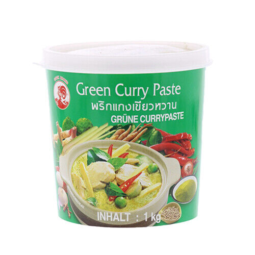 [5123-1] COCK Pâte de Curry Vert 1KG 