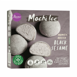 [12180] BUONO Mochi Glacé (Goût Sésame Noir) 156GR