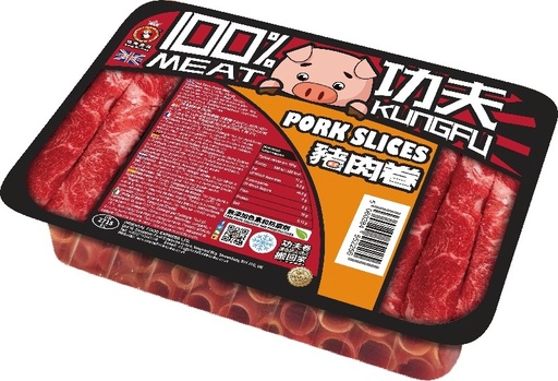 [DV7310] KUNG FU FOOD Porc en Tranches 400 GR 