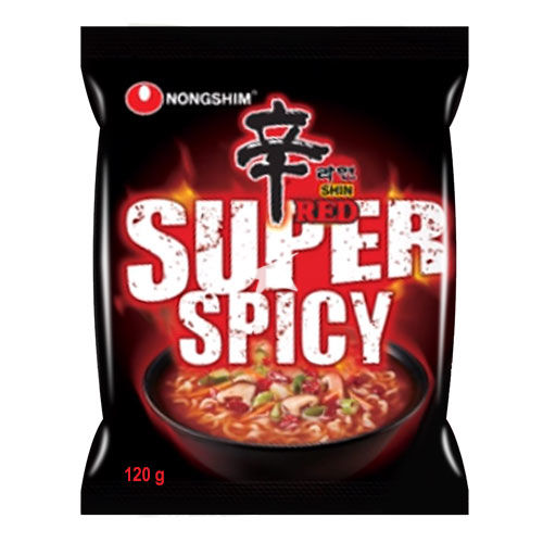 [7679-1] NONGSHIM Nouilles Inst. Shin Red Super Spicy 120GR