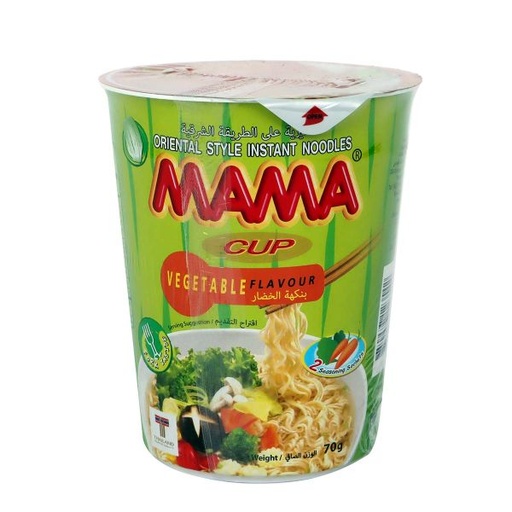 [7476] MAMA Cup Nouilles Instantanée aux Légumes 70GR