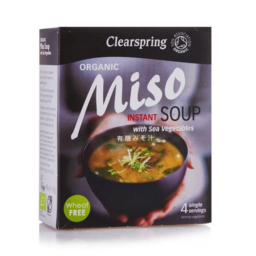 [JSMA] Clearspring soupe miso instantanée aux algues 4x10g
