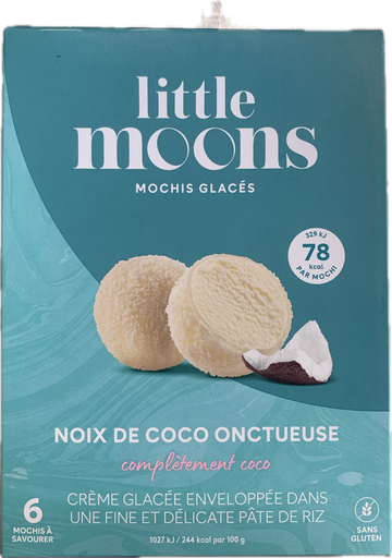 [DV7725-7 46810] LITTLE MOONS Mochi Glacé A La Noix De Coco 192GR