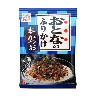 [45064] NAGATANIEN Furikake Au Bonite Et Sauce Soja 12.5GR