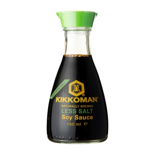 [8298] KIKKOMAN Sauce Soja Bec Verseur (Allégée En Sel) DE 150ML