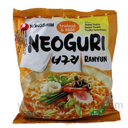 [7684 3379] NONGSHIM Nouilles Inst. Neoguri Fruits De Mer Doux 120GR