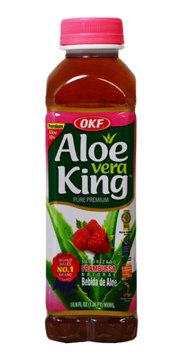 [4087-17] OKF Boisson Aloe Vera Framboise 500ML