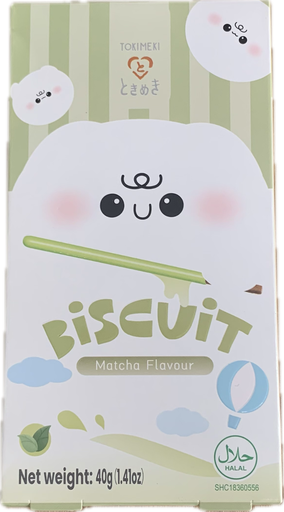 [19.180.402] TOKIMEKI Biscuit Stick Matcha 40GR