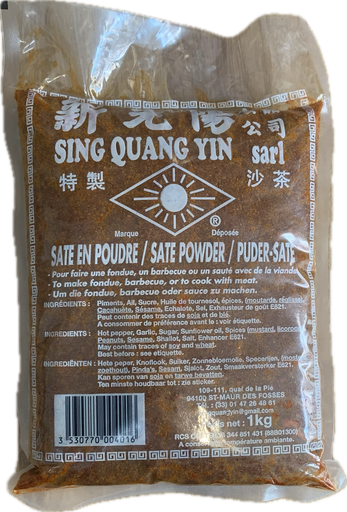 SING QUANG YIN Saté En Poudre 1KG