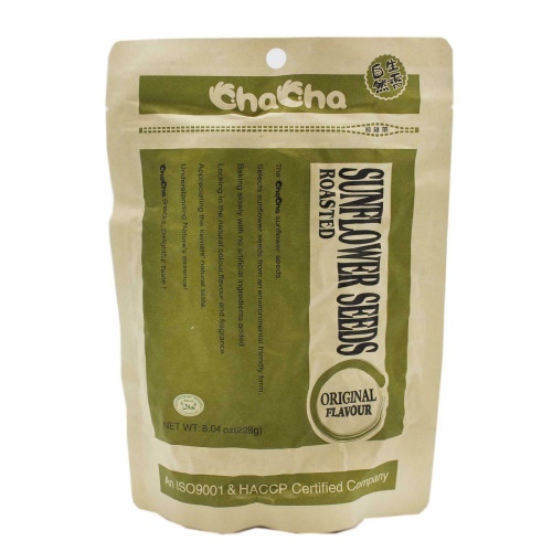 [6614] CHACHA Graines De Tournesol Grillées Original 228GR