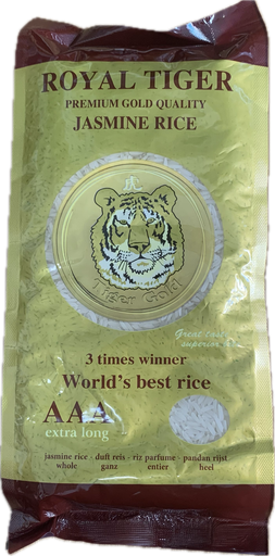 [1107] ROYAL TIGER Riz Cambodge Jasmine (extra parfumé) 1KG