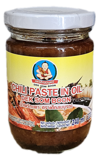 [8689] HEALTHY BOY Pâte De Piment A L'Huile 220GR